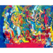 Abstract Composition VIII (2014) - oil on canvas (22cm x 27cm)