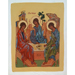 Sainte Trinite (Roublev, XVe) - Tempera on wood panel (2014) - (30cm x 24cm) / int: (27cm x 21.5cm)