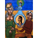 Camelia de Monetey - «L'amour, toujours», Let It Be Indian or French (2022) - natural pigments & oil on canvas board (54cm x 40cm)
