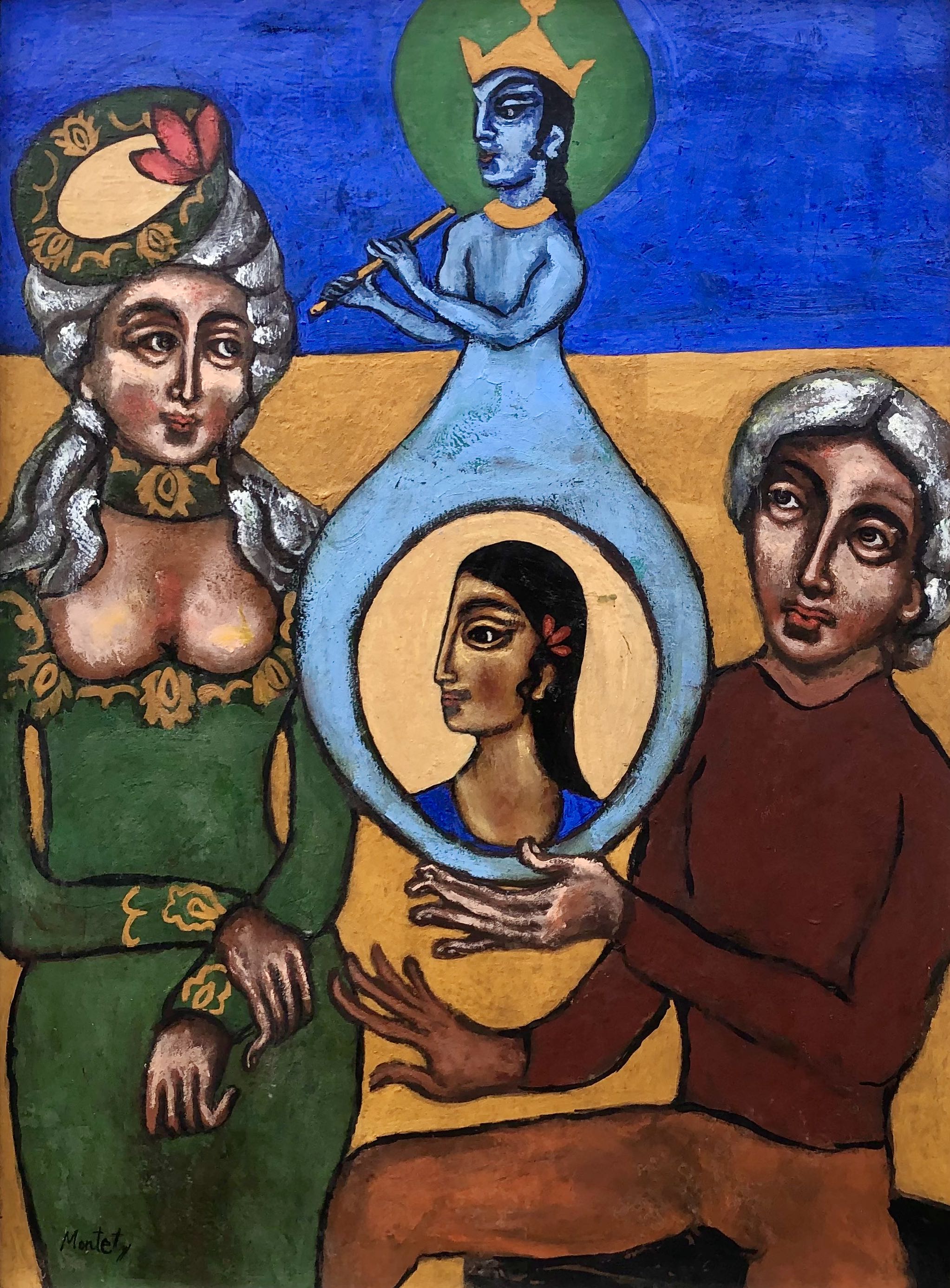 Camelia de Montety - «L'amour, toujours», Let It Be Indian or French (2022) part of Other Works Series