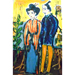 Les vieux amants (2010) - oil on canvas (60cm x 40cm)