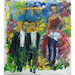 Moulin Rouge. Au dela des convictions politiques (2015) - oil on canvas (102cm x 95cm)